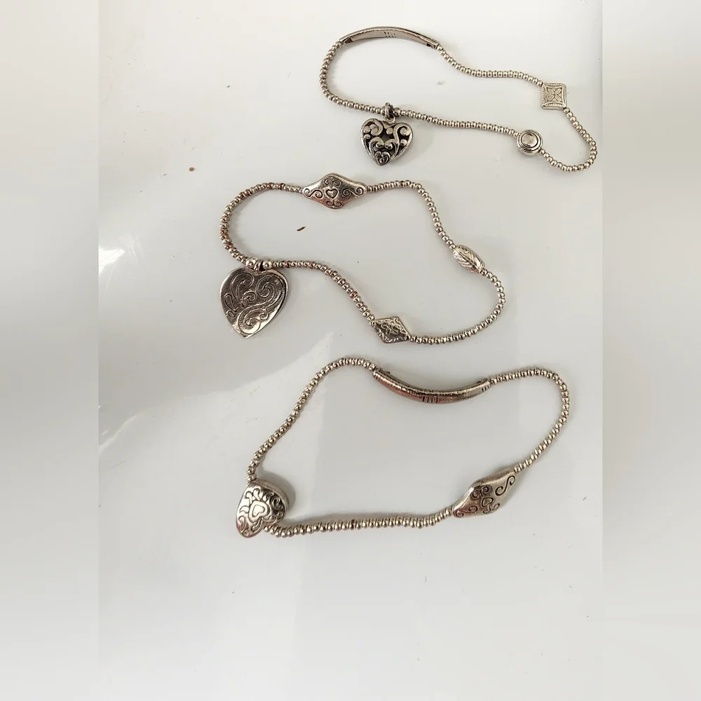 Bracelet silvertone - Picture 1 of 2